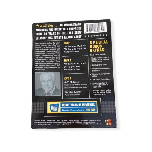 Ultimate Johnny Carson DVD Set Volumes 1-3 Seven Hours Special Extras Collectors - Picture 5 of 9